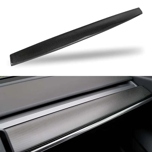 Tesla Model 3 / Y Dashboard Cover Wrap Real Carbon Fiber