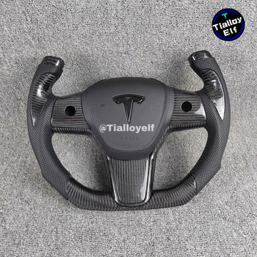 3/Y semi-circular full carbon steering wheel