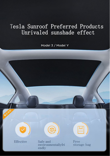 Tesla 3/Y sunshade